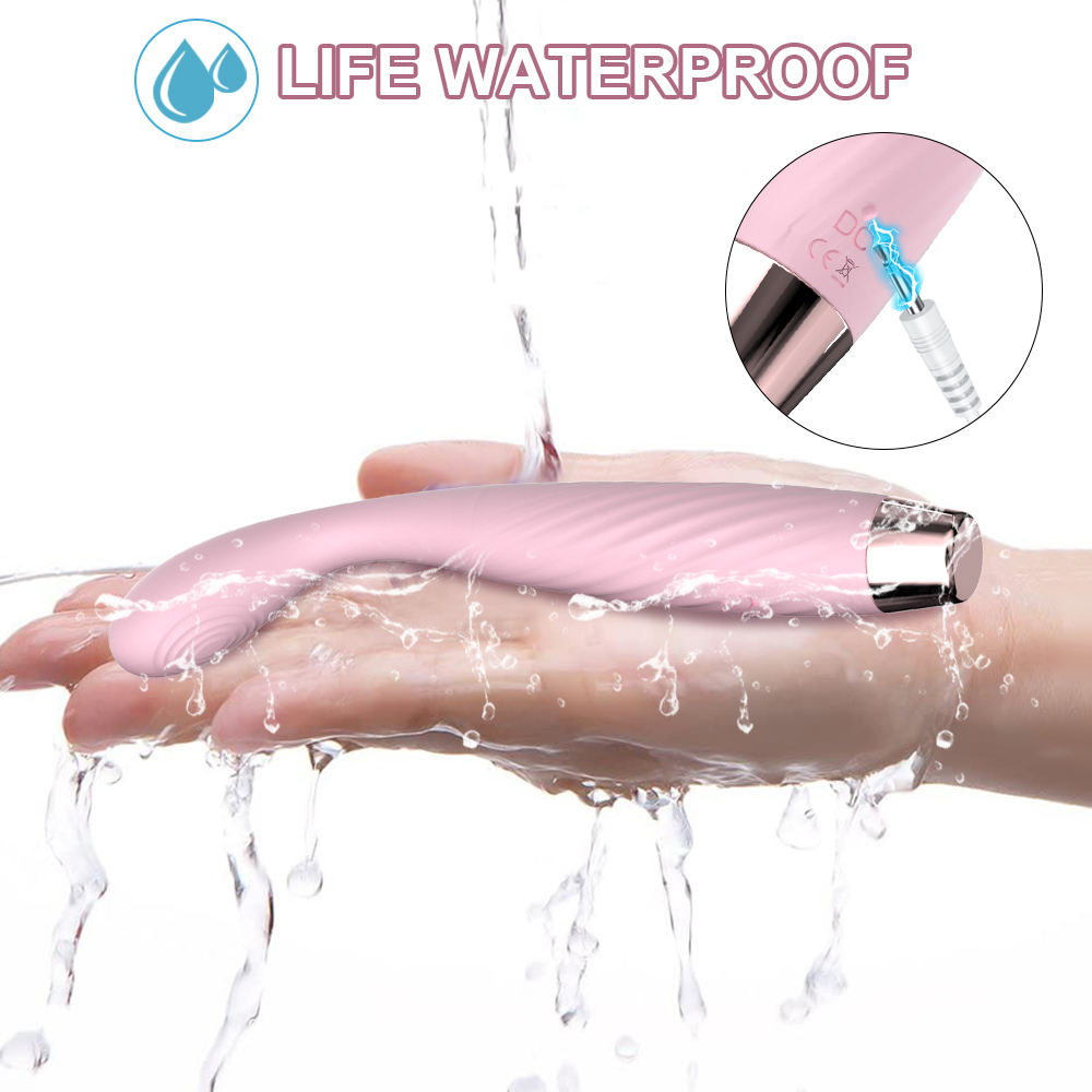 Rechargeable Waterproof Personal Massager with 7 Vibration Modes – Soft Silicone Body, USB Charging, Portable Design